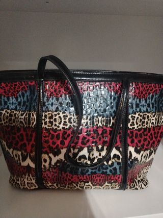 Bolso estampado animal print