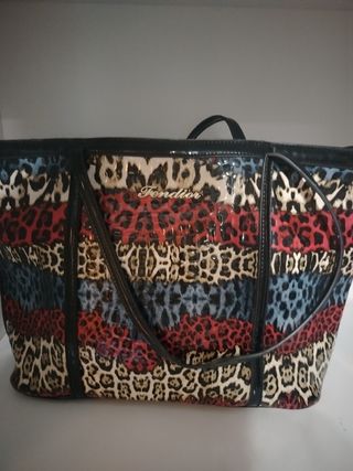 Bolso estampado animal print