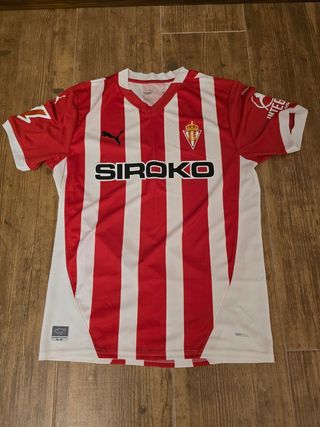 Camiseta Original Sporting Gijón 2025 Talla M