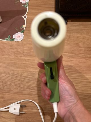 Secador Taurus vintage verde