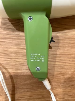 Secador Taurus vintage verde
