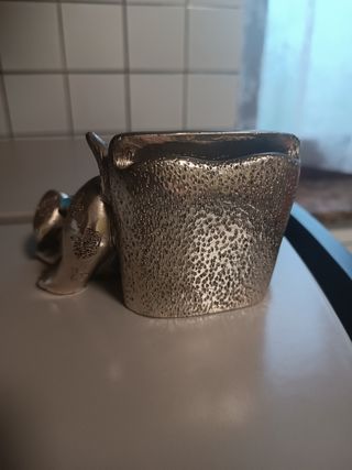 Portafoto vintage in argento galvanico