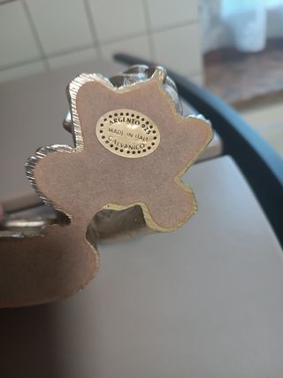 Portafoto vintage in argento galvanico