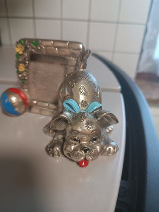 Portafoto vintage in argento galvanico