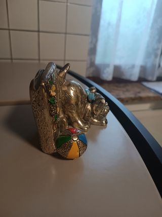 Portafoto vintage in argento galvanico