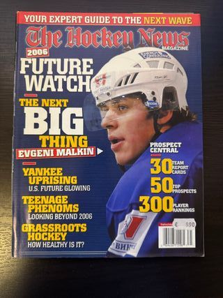 Lotto 16 riviste vintage NHL The Hockey News