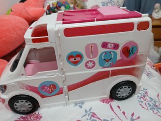 Ambulancia Barbie - Juguete Infantil