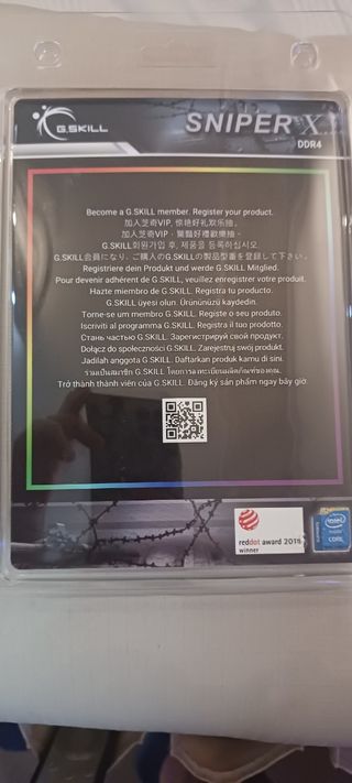G.Skill Sniper X 16GB (2x8GB) 3600MHz