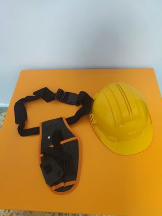 Elmo e portautensili da lavoro
