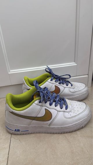 Nike Air Force 1 - Blancas y Azules