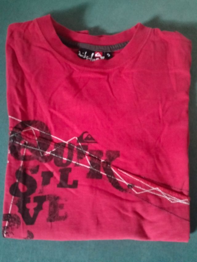 Sudadera Quiksilver roja - Talla S