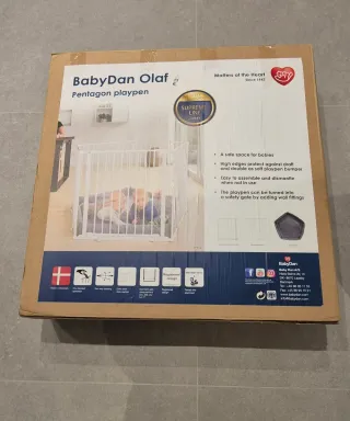 Parque infantil Baby Dan Olaf blanco