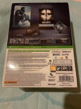 Call of Duty Ghosts - Hardened Ed. Xbox 360