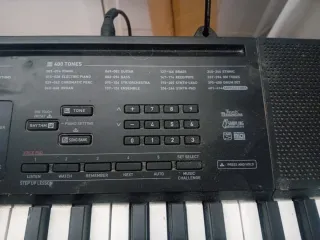 Teclado Casio CTK-3200 con pie y pedal