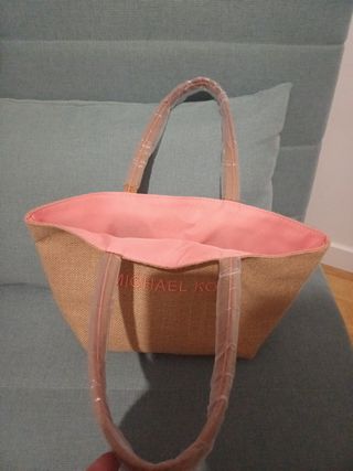 Bolso Michael Kors beige