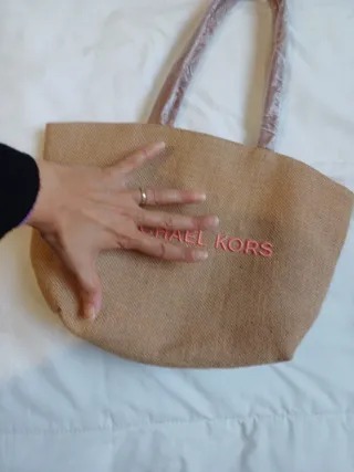 Bolso Michael Kors beige