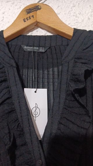 Blusa stradivarius negra - Talla S