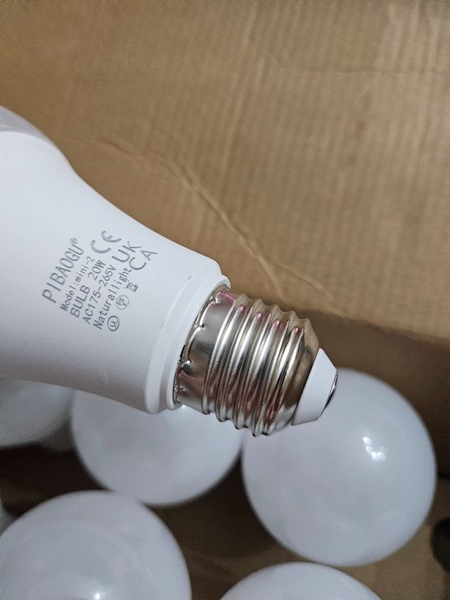 10 Bombillas LED blancas.
Auténtica ganga