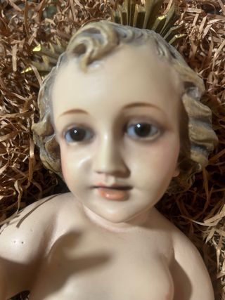Niño Jesús pesebre antiguo