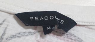 Camiseta Peacocks estampada