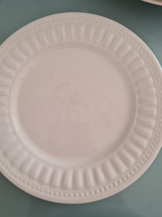 Juego de Platos Porcelana Blanca