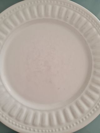 Juego de Platos Porcelana Blanca