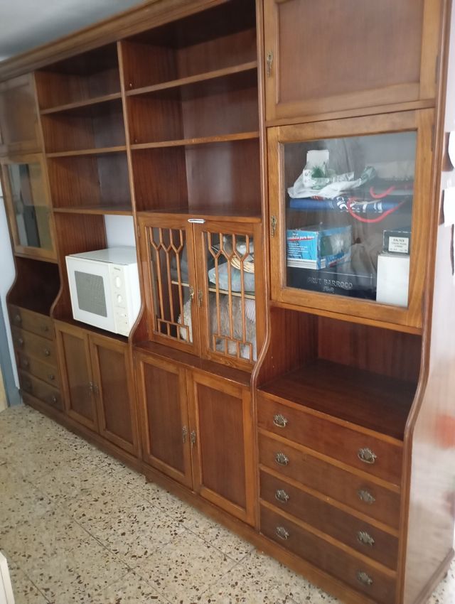 Mueble salón Roble