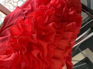 Traje Flamenca Rojo Clavel