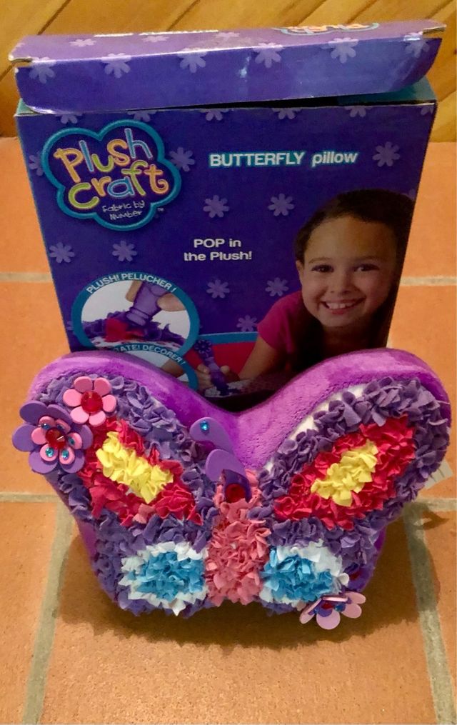 Cuscino farfalla multicolor