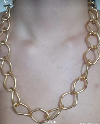 Collana catena dorata