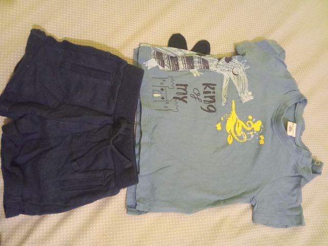 Conjunto bebé verano -talla 74