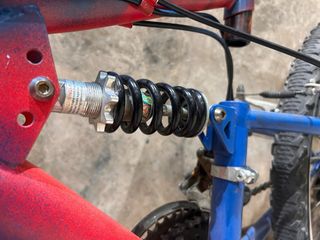 Bicicleta montaña doble suspensión