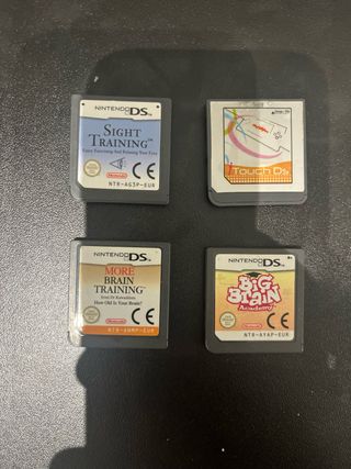 4 Juegos Nintendo DS educativos