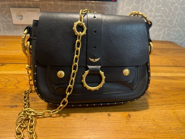 Bolso Zadig&Voltaire negro y dorado