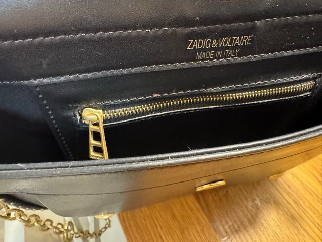 Bolso Zadig&Voltaire negro y dorado