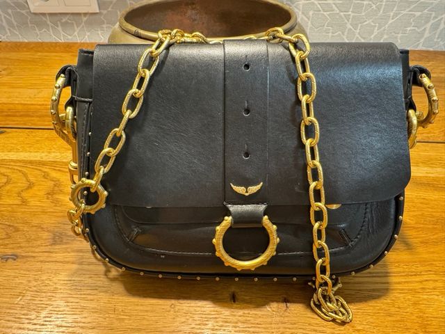 Bolso Zadig&Voltaire negro y dorado