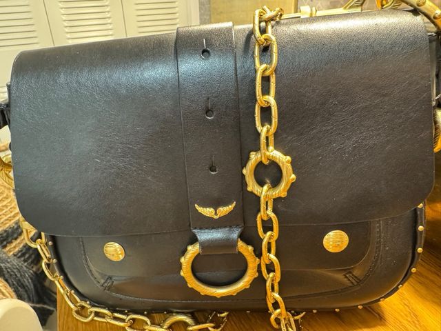 Bolso Zadig&Voltaire negro y dorado