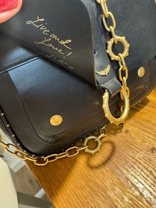 Bolso Zadig&Voltaire negro y dorado