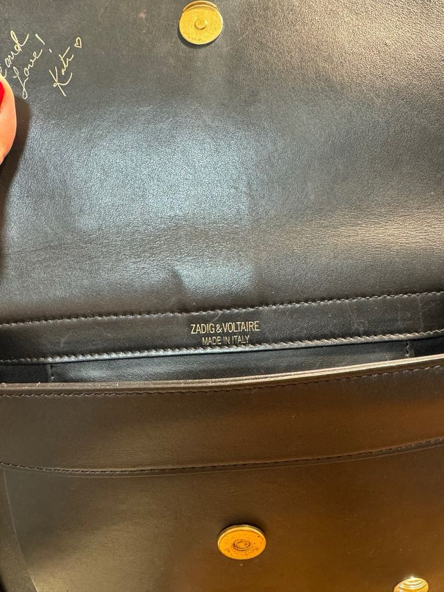 Bolso Zadig&Voltaire negro y dorado