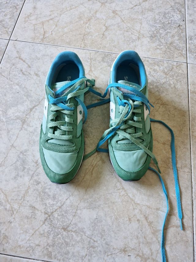 Zapatillas Saucony - Verde & Azul