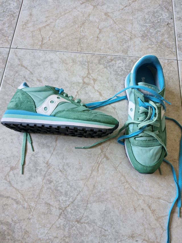 Zapatillas Saucony - Verde & Azul