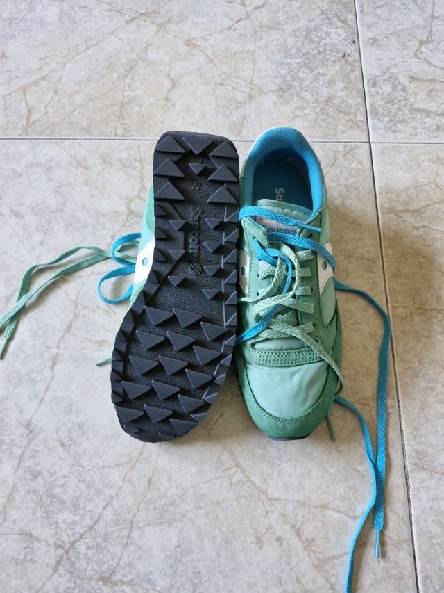 Zapatillas Saucony - Verde & Azul