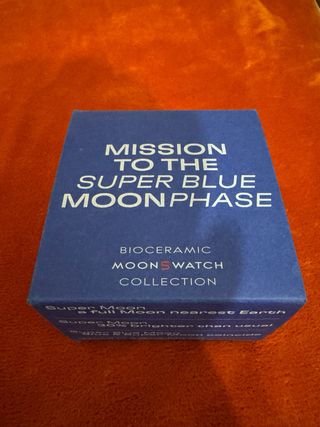 Reloj MoonSwatch Mission to Super Blue Moonphase