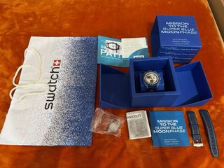 Reloj MoonSwatch Mission to Super Blue Moonphase