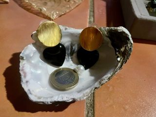Pendientes y colgante corazón