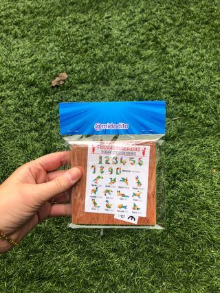 Mini Tangram Super Héroes. Detalles cumple