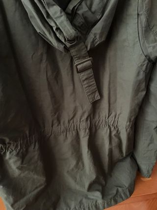 Chaqueta militar juvenil verde oliva