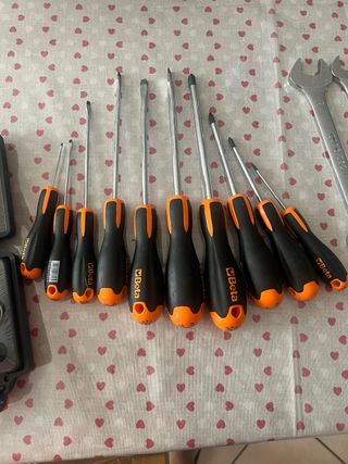 Set 10 Cacciaviti Beta Nuovi