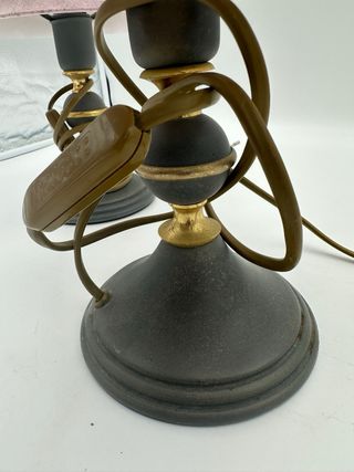 2 Lampade Comodino Vintage