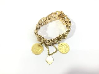 pulsera oro 18k